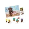 EDU KIT PIESKI PUPPIES MEMO DOMINO KOSTKI PUZZLE #CZ