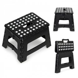 Stołek składany 1 stopniowy taboret z tworzywa 22 cm