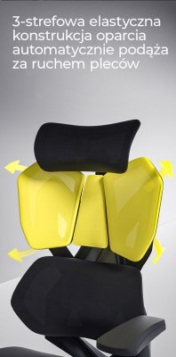 Fotel ergonomiczny gamingowy Angel Furia Grey