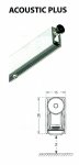 Uszczelnienie progowe opadające Acoustic Plus K5-200-1F-... 