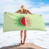 Ręcznik plażowy prostokątny mały 150x70 Zielony Arbuz REC45WZ8