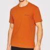 Emporio Armani t-shirt koszulka męska pomarańczowa