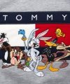 Bluza męska Tommy Hilfiger Jeans Looney Tunes szara