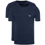 Emporio Armani t-shirt koszulka męska granatowa komplet 2-pack 