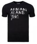 T-SHIRT MĘSKI ARMANI JEANS CZARNY