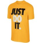 Nike męski t-shirt koszulka żółta Just Do It CK2309-739