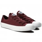 CONVERSE BUTY TRAMPKI CHUCK TAYLOR MĘSKIE BORDOWE NISKIE
