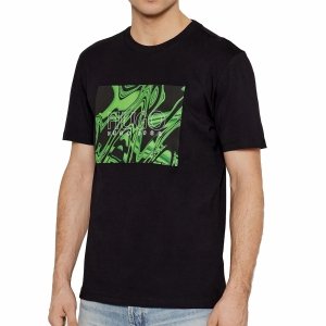 Hugo Boss t-shirt koszulka męska czarna 50463213
