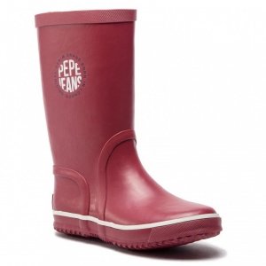 Pepe Jeans kalosze dziecięce Rain Logo Red PBS50076 272