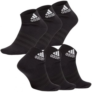 Adidas skarpety do kostki męskie czarne 3pack DZ9379