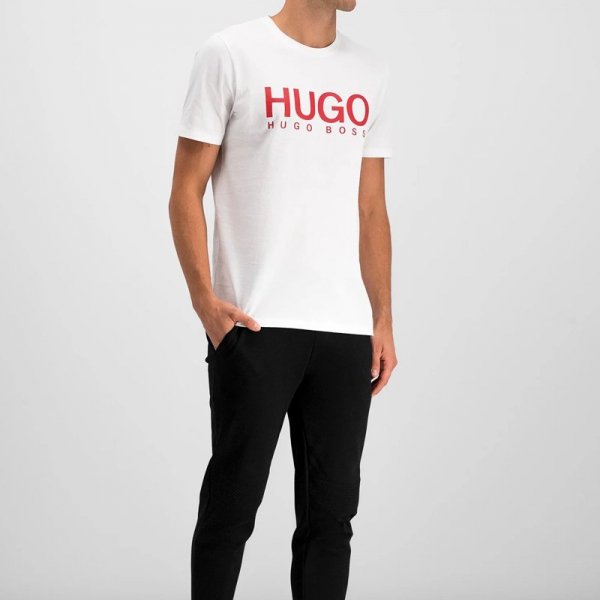 Hugo Boss t-shirt koszulka męska biała 50387414