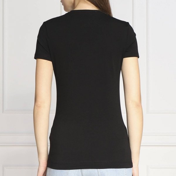 Guess t-shirt koszulka damska czarna W3RI18-J1314-JBLK