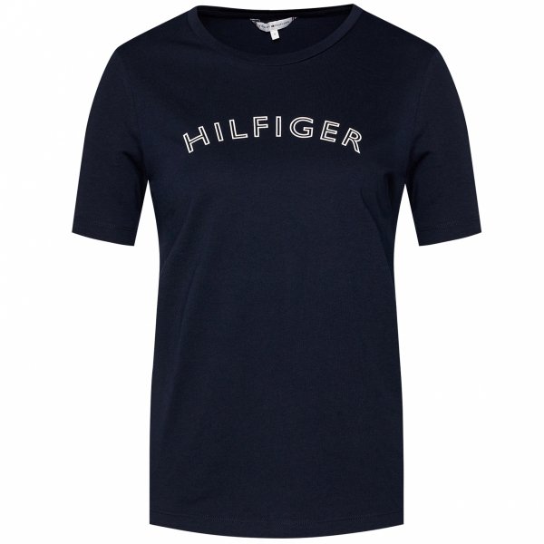 Tommy Hilfiger Jeans t-shirt koszulka damska bluzka granatowa