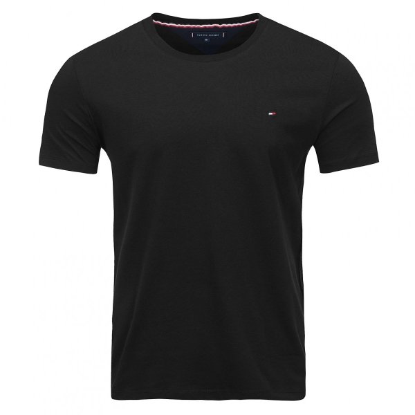 Tommy Hilfiger t-shirt koszulka męska czarna DM0DM09598 BDS