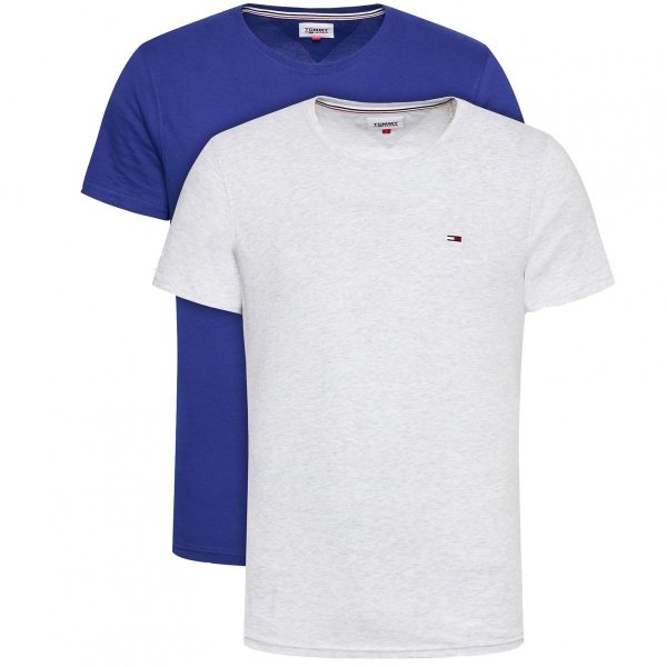 Tommy Hilfiger Jeans 2-pack t-shirt koszulka męska DM0DM15381-C9B