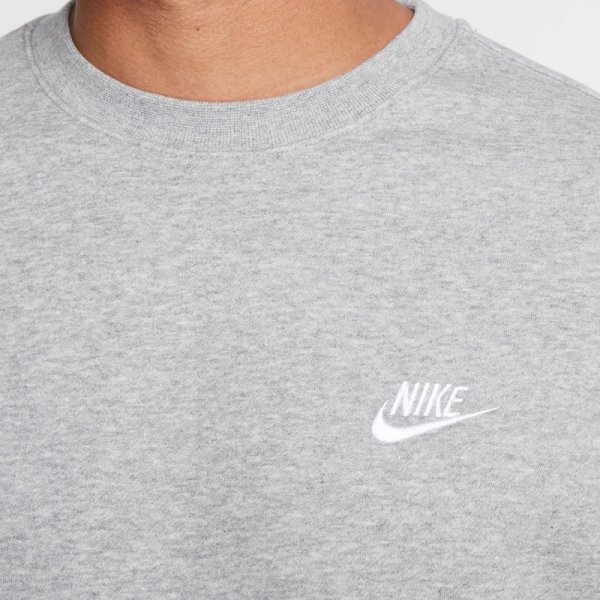 Nike bluza męska bez kaptura szara  BV2666-063