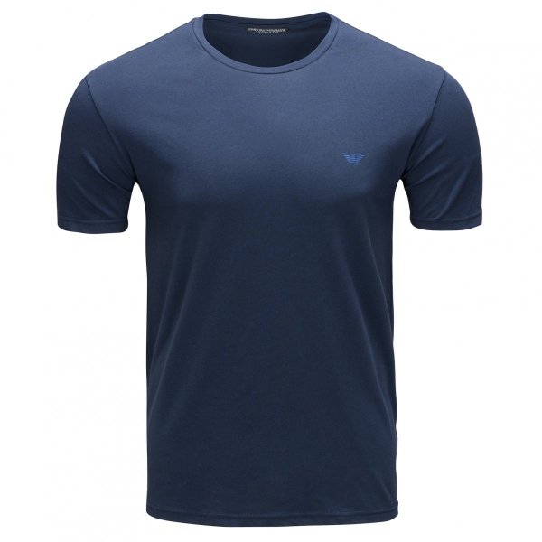 Emporio Armani t-shirt koszulka męska 2sztuki granatowa 111267-2R720-70835