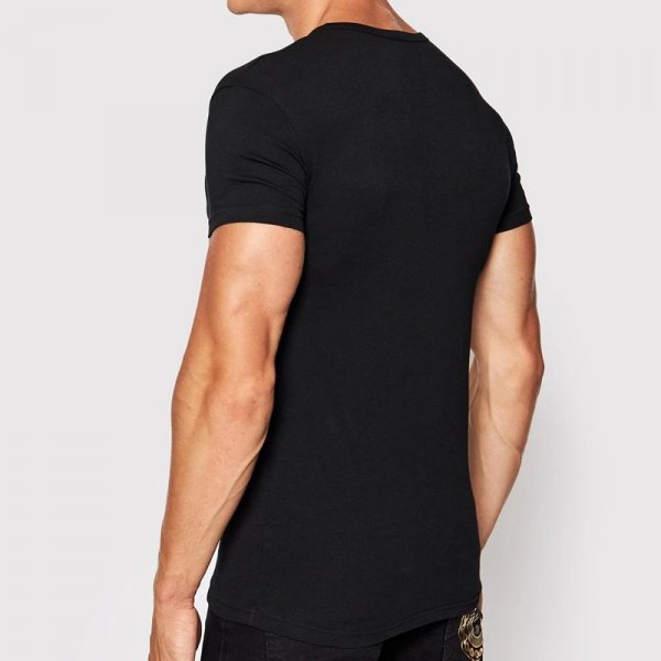 Armani Exchange t-shirt męski koszulka czarny v-neck 956004-CC282-07320
