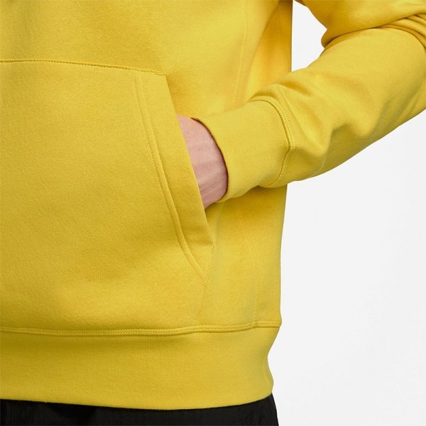 Nike bluza męska żółta Fleece Baseball Hoodie DM5458-709