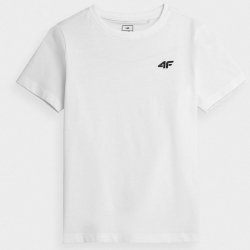 T-Shirt 4F HJZ21-JTSM002 10S biały 134 cm