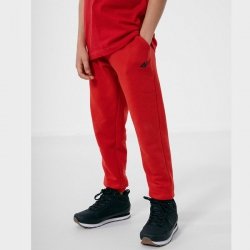 Spodnie 4F HJZ22-JSPMD001 62S czerwony 152 cm