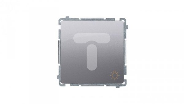 Simon Basic Przycisk /światło/ stal inox BMS1A.01/21