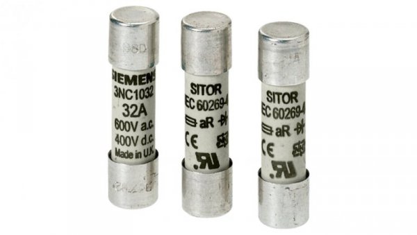 Wkładka topikowa cylindryczna SITOR aR 80A 660V 22x58mm 3NC2280 /5szt./