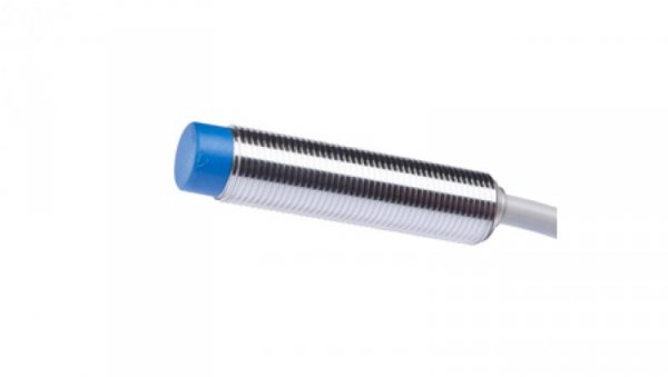 Czujnik indukcyjny M12x1 dł: 50 mm niezabudowany Sn: 10 10-30V DC PNP NO kabel 2m PVC IP67 mosiądz chromowany IN120106