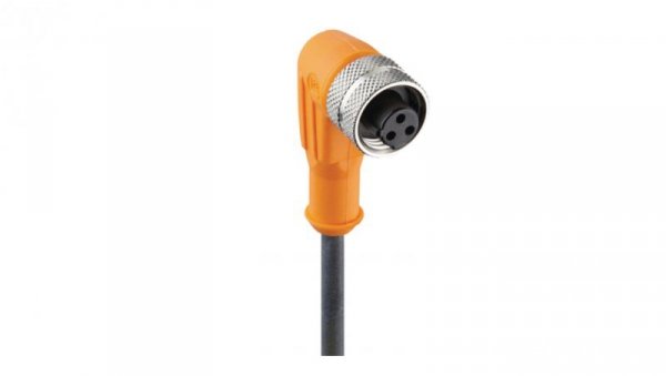 Kabel konfekcjonowany jednostronnie zakończony złącze 1/2 żeńskie kątowe 3-pinowe RKWT 3U-226/5 M