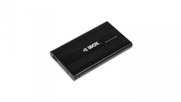 Obudowa IBOX HD-01 ZEW. 2,5 USB 2.0 IEU2F01 (2.5 USB 2.0 Aluminium kolor czarny)