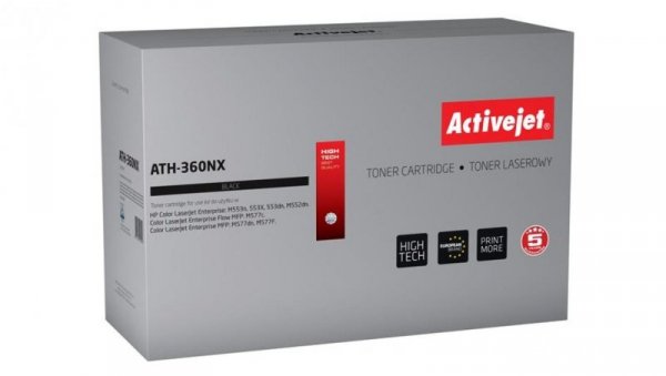 Toner Activejet ATH-360NX (zamiennik HP 508X CF360X Supreme 12500 stron czarny)
