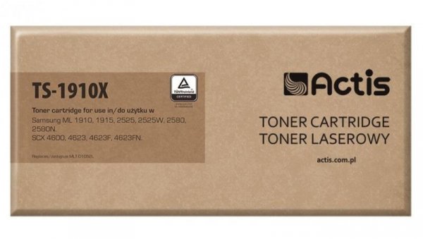 Toner ACTIS TS-1910X (zamiennik Samsung MLT-D1052L Standard 2500 stron czarny)