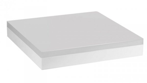 Plafon LED 24W 1900lm 3000K/ciepła IP44 IK10 kwadratowy wodoodporny biały LED SMART-S White 24W WW GXLS219