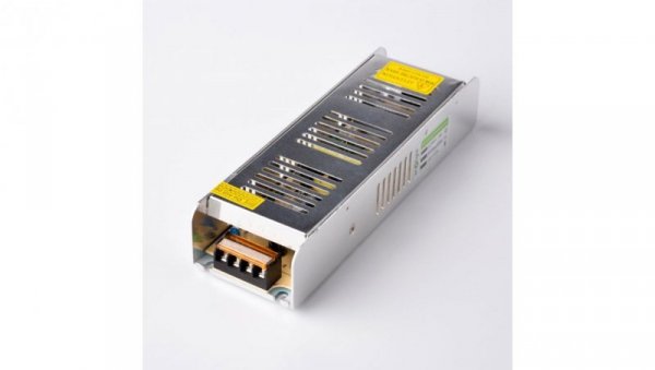 Zasilacz LED SLIM modułowy siatkowy 150W 12V 12,5A 200 x 56 x 38 mm EC79604