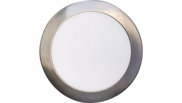 Oprawa nasufitowa LED 18W 1350lm 2800K/ciepła IP20 okrągły matowy chrom LED90 FENIX-R matt chrome 18W WW GXDW091