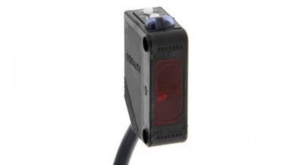 Czujnik fotoelektryczny 5 -100 mm PNP 12-24V DC przewód 2m E3Z-D81