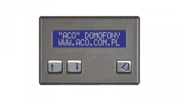 Elektroniczna, alfabetyczna lista lokatorów CDN-230E ST