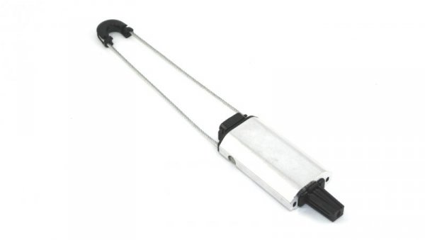 Uchwyt odciągowy 15kN, dla kabli 8-12 mm, linka 350 mm, aluminiowy