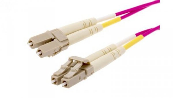 Kabel światłowodowy, średnica: 900μm, OM4 Wielomodowy, Fioletowy, LC / LC