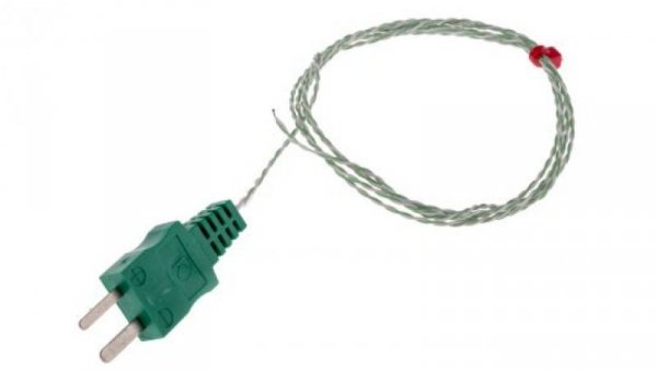 Termopara typ K do +260C 1m kabel 1m IEC