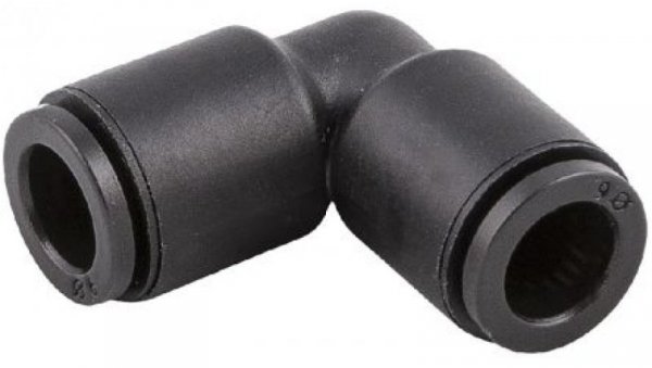 Złącze kątowe, Wciskane 6 mm, Wciskane 6 mm, 20 barów
