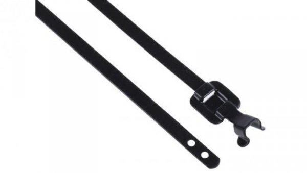 Opaska kablowa 230mm 5 mm Stal nierdzewna z powłoką poliestrową 100 sztuk RS PRO