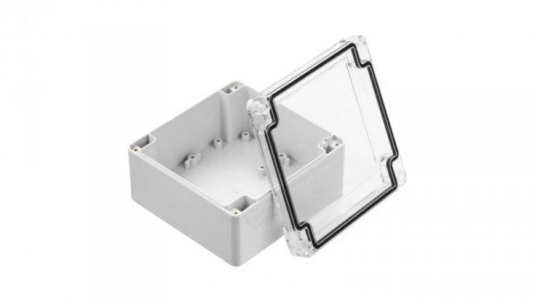 Obudowa ekranowana Szary IK07, IP67 Poliuretan, 119.8 x 119.8 x 60.1mm, RS PRO