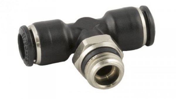 Adapter gwintowany teowy typu gwint – rura, seria: 55000, 20 barów