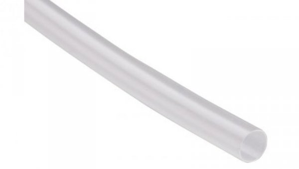 Osłona termokurczliwa Przezroczysty 2:1, średnica 4.8mm, dł. 300mm, RS PRO