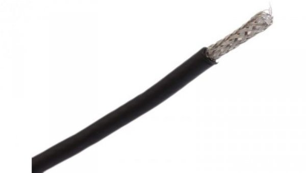 Kabel koncentryczny, 50m, RG179, Polichlorek winylu PVC, Czarny Bez zakończenia Bez zakończenia 50m, RS PRO Bez