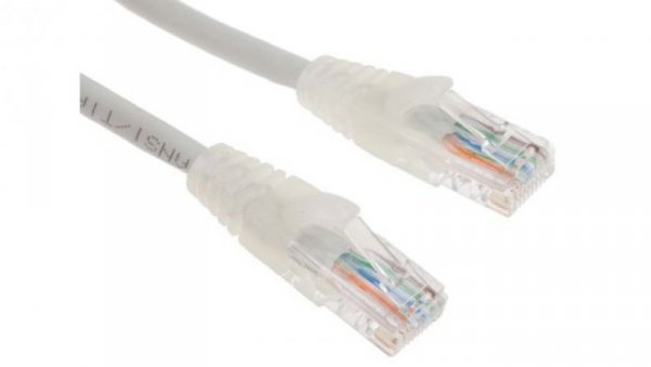 Kabel kat. 5e U/UTP Szary 2m