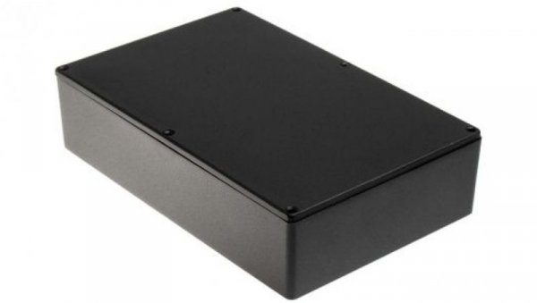 Obudowa ekranowana Czarny, 222.1 x 145.9 x 55.9mm, RS PRO
