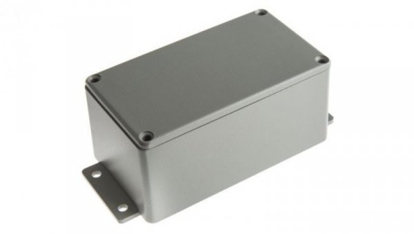 Obudowa ekranowana Szary z kołnierzem IP66 Silikon, 139.6 x 63.8 x 55mm, RS PRO