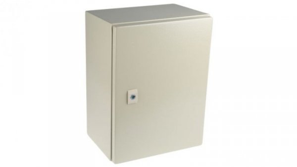 Szafka ścienna rozdzielcza RAL 7032, materiał: Stal, IP66, 400 x 300 x 210mm, RS PRO